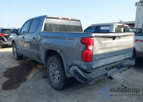 2022 Chevrolet Silverado 1500 Ltd 4Wd Short Bed Lt из США, поврежденный, VIN 1GCUYDETXNZ185259